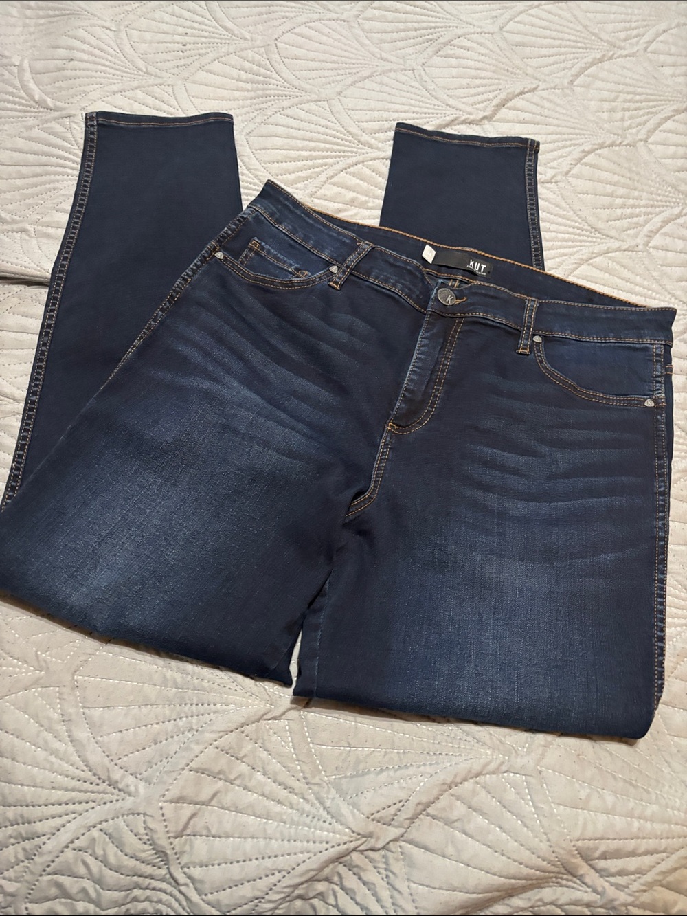 Kut from the Kloth Indigo Stretch Skinny Jeans
